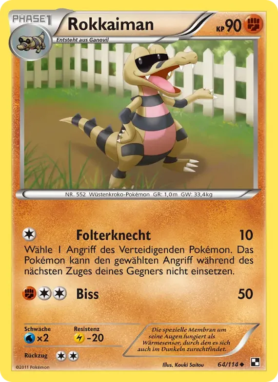 Rokkaiman 64 – Schwarz & Weiß