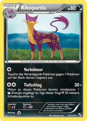 Kleoparda Nr. 67 – Schwarz & Weiß