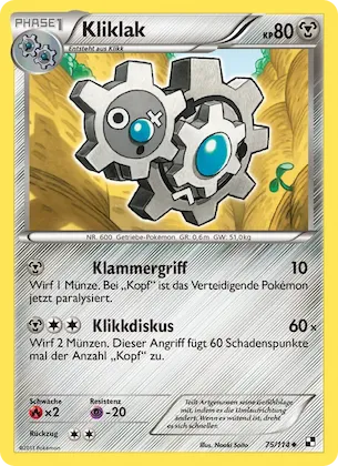 Kliklak Nr. 75 – Schwarz & Weiß