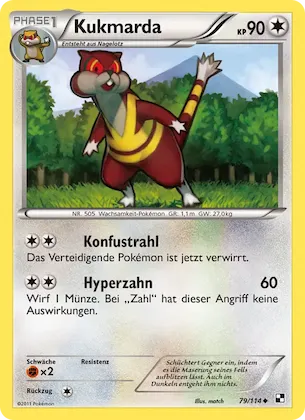 Kukmarda Nr. 79 – Schwarz & Weiß