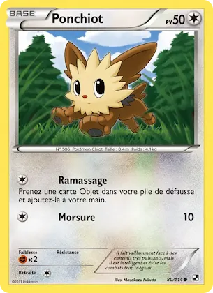 Ponchiot n° 80 – Noir & Blanc