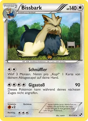 Bissbark Nr. 83 – Schwarz & Weiß