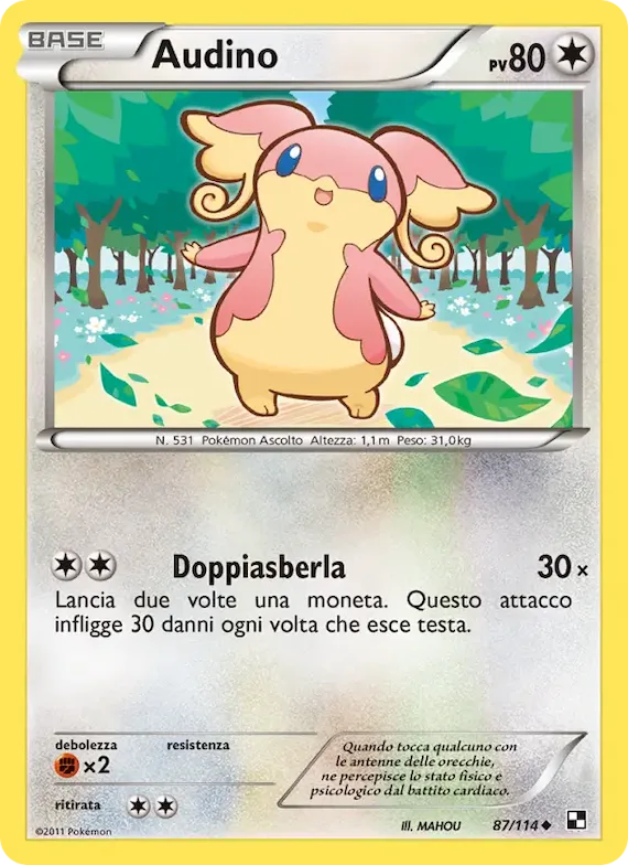 Audino 87 – Nero e Bianco