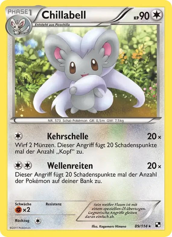 Chillabell 89 – Schwarz & Weiß
