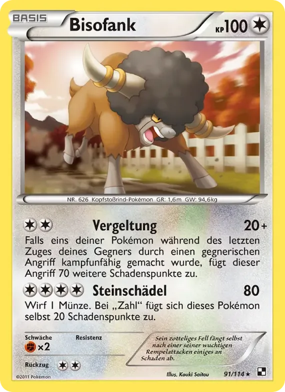 Bisofank 91 – Schwarz & Weiß