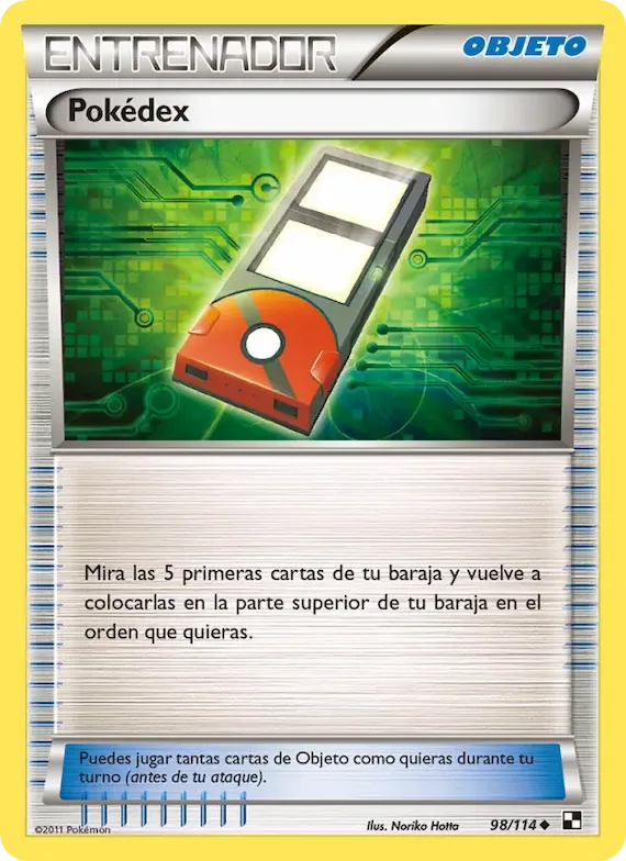 Pokédex 98 – Negro y Blanco