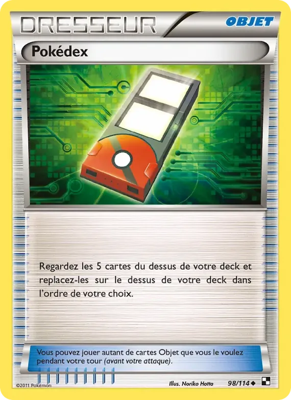 Pokédex 98 – Noir & Blanc