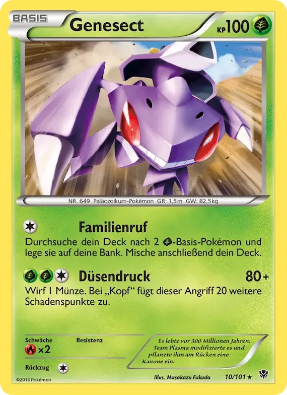 Genesect 10 – Plasma-Blaster