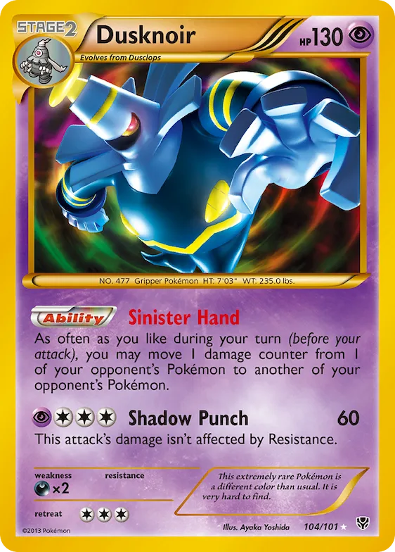 Dusknoir #104 – Plasma Blast