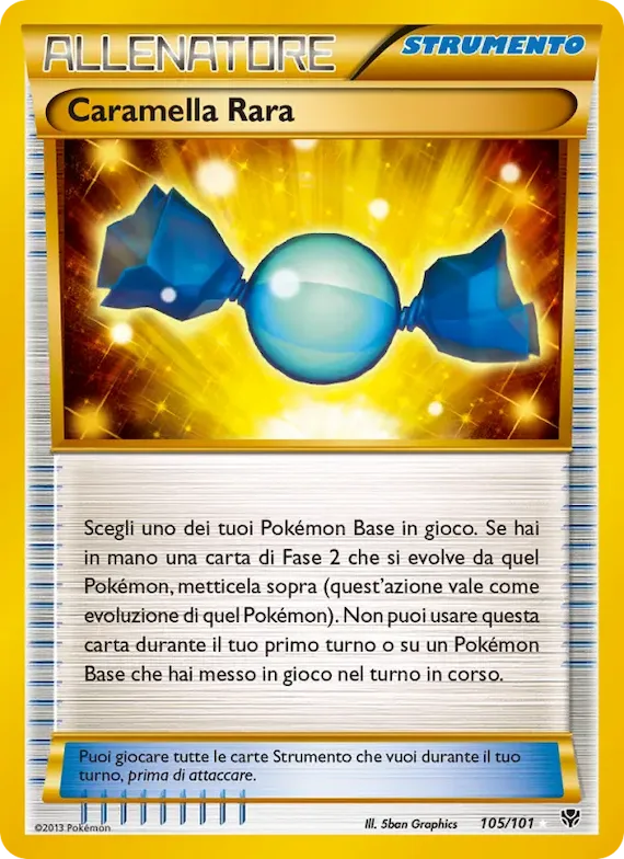 Caramella Rara 105 – Esplosione Plasma