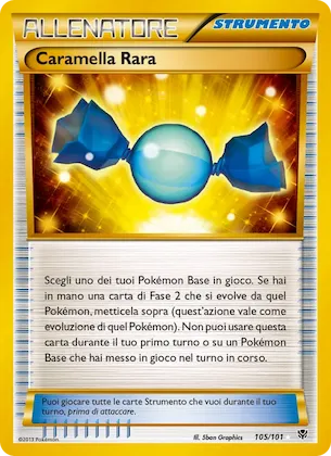 Caramella Rara 105 – Esplosione Plasma