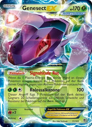 Genesect-EX Nr. 11 – Plasma-Blaster