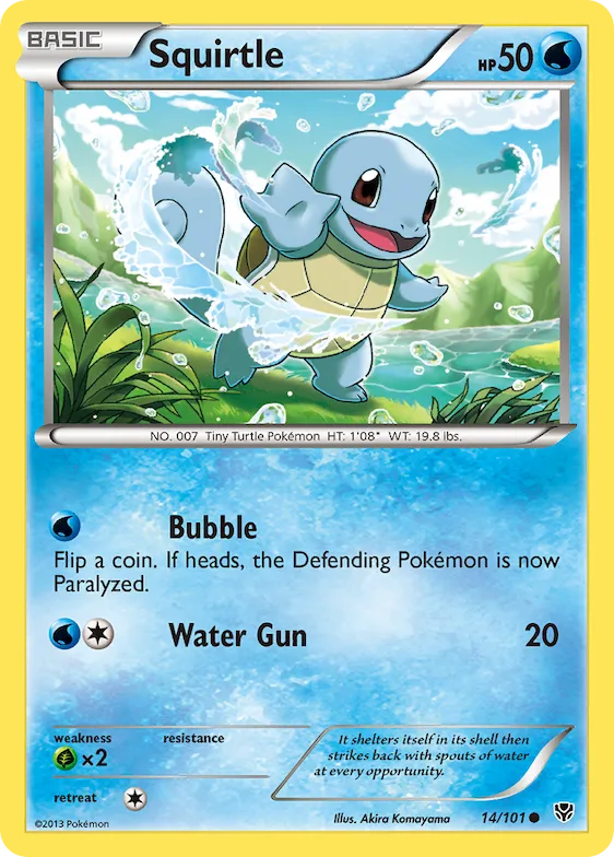 Squirtle #14 – Plasma Blast