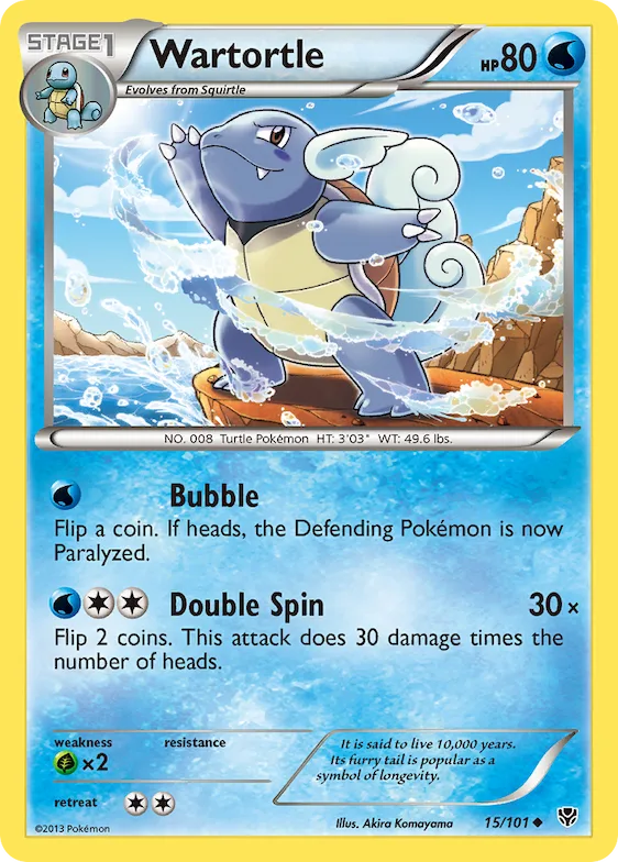 Wartortle #15 – Plasma Blast