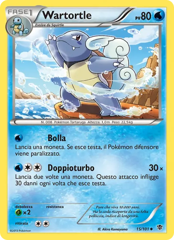 Wartortle 15 – Esplosione Plasma