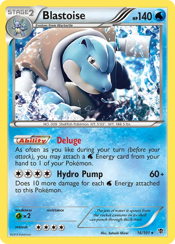 Blastoise #16 – Plasma Blast