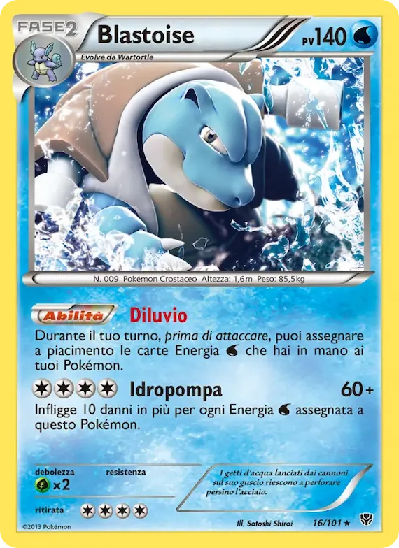 Blastoise 16 – Esplosione Plasma