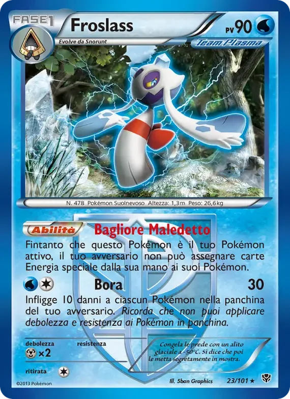 Froslass 23 – Esplosione Plasma