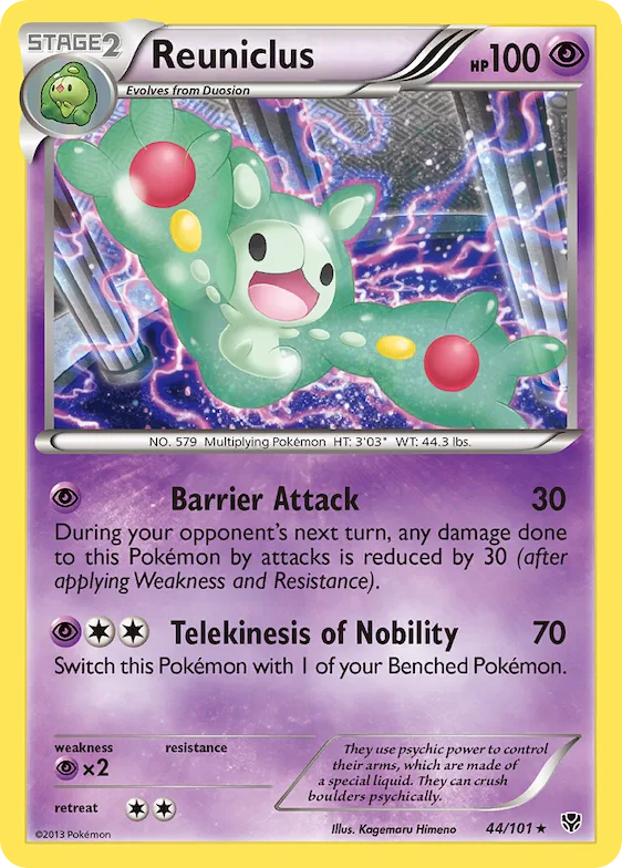 Reuniclus #44 – Plasma Blast