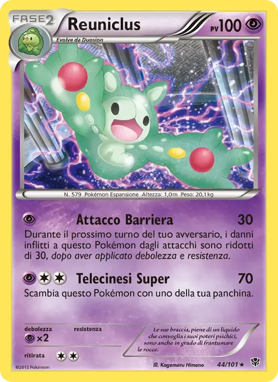 Reuniclus 44 – Esplosione Plasma