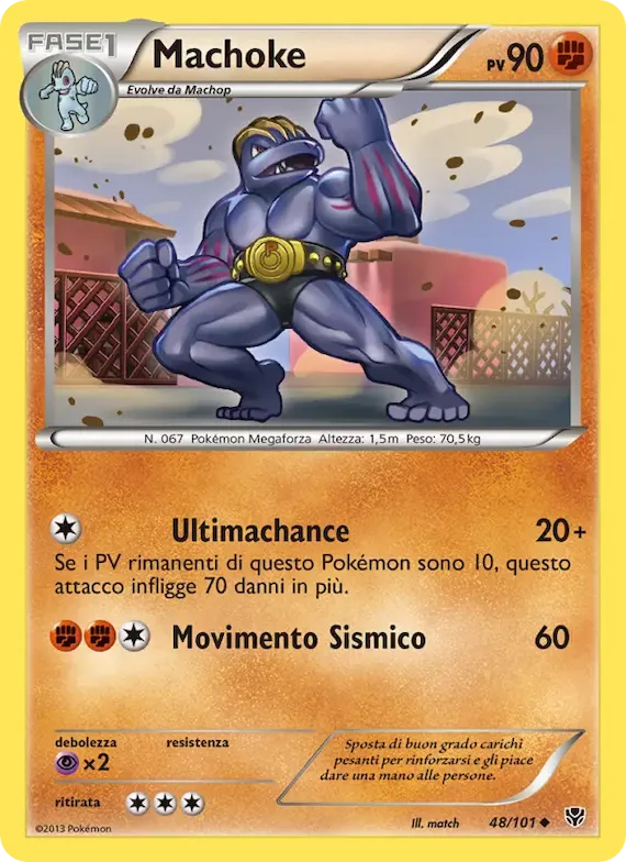 Machoke 48 – Esplosione Plasma