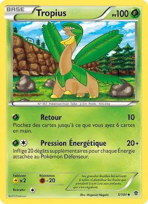 Tropius n° 5 – Explosion Plasma