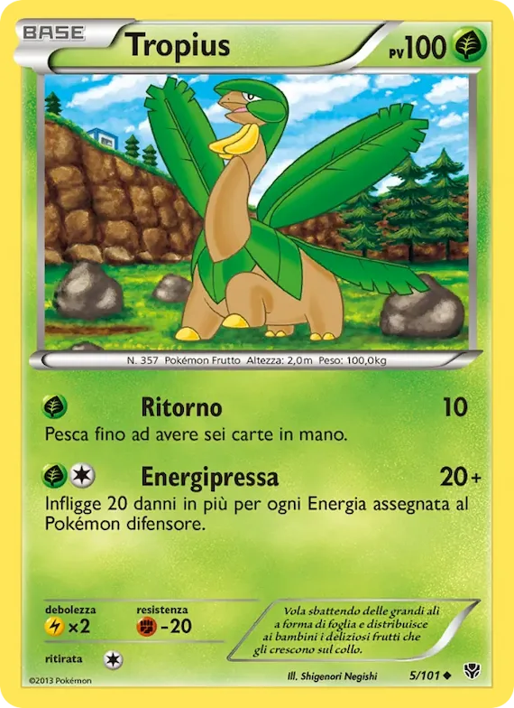 Tropius 5 – Esplosione Plasma