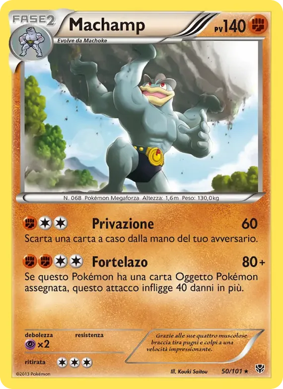 Machamp 50 – Esplosione Plasma
