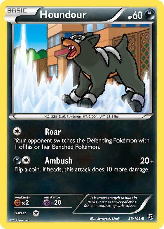 Houndour #55 – Plasma Blast