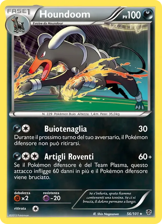 Houndoom 56 – Esplosione Plasma