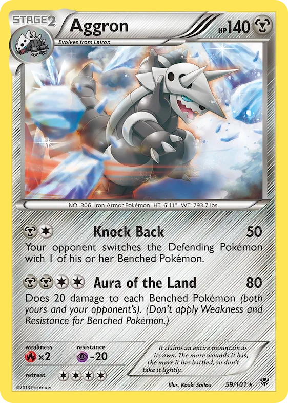 Aggron #59 – Plasma Blast