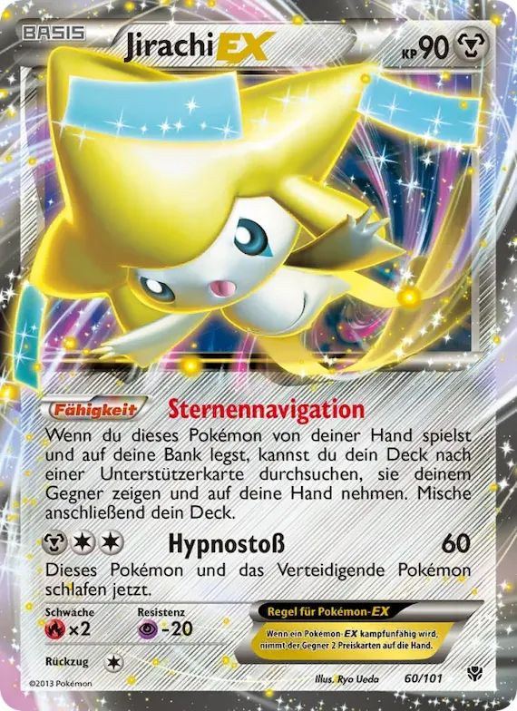 Jirachi-EX 60 – Plasma-Blaster