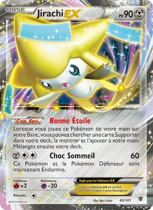 Jirachi EX n° 60 – Explosion Plasma