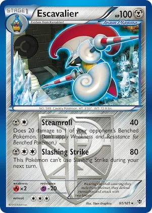 Escavalier #61 – Plasma Blast
