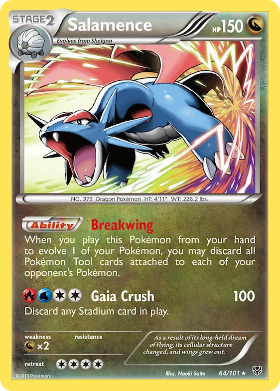 Salamence #64 – Plasma Blast