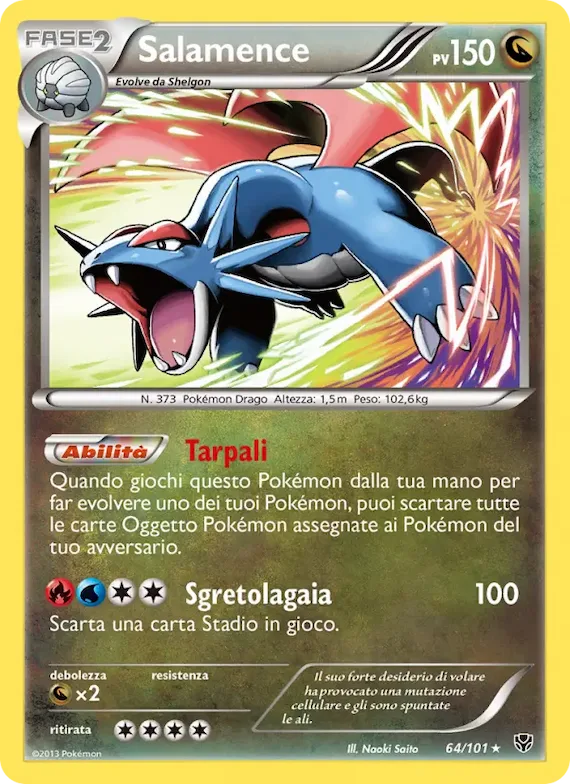 Salamence 64 – Esplosione Plasma
