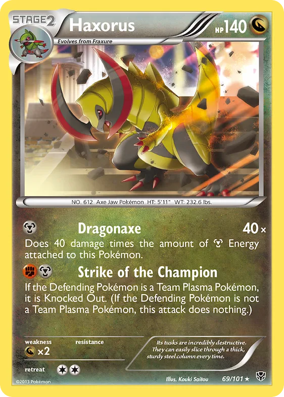 Haxorus #69 – Plasma Blast