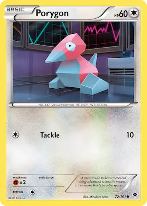 Porygon #72 – Plasma Blast