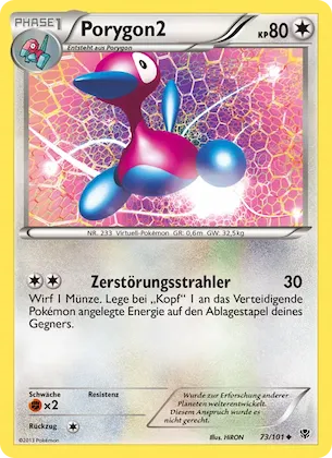 Porygon2 Nr. 73 – Plasma-Blaster