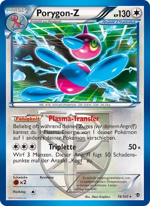 Porygon-Z Nr. 74 – Plasma-Blaster