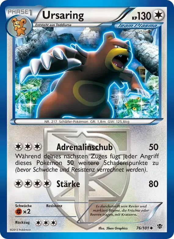 Ursaring 76 – Plasma-Blaster