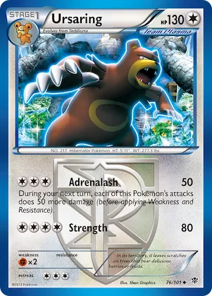 Ursaring #76 – Plasma Blast