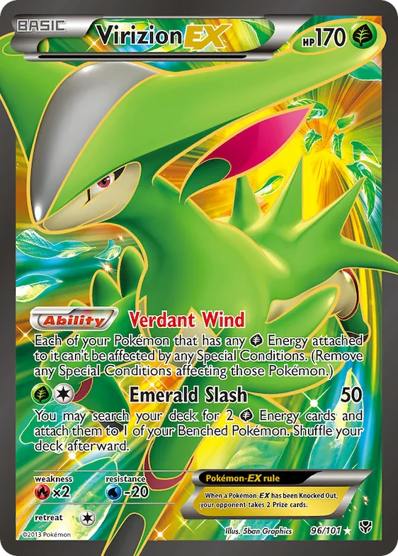 Virizion-EX #96 – Plasma Blast
