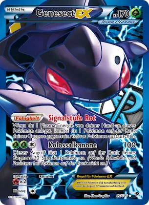 Genesect-EX Nr. 97 – Plasma-Blaster