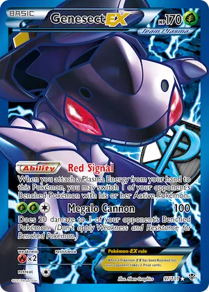 Genesect-EX #97 – Plasma Blast