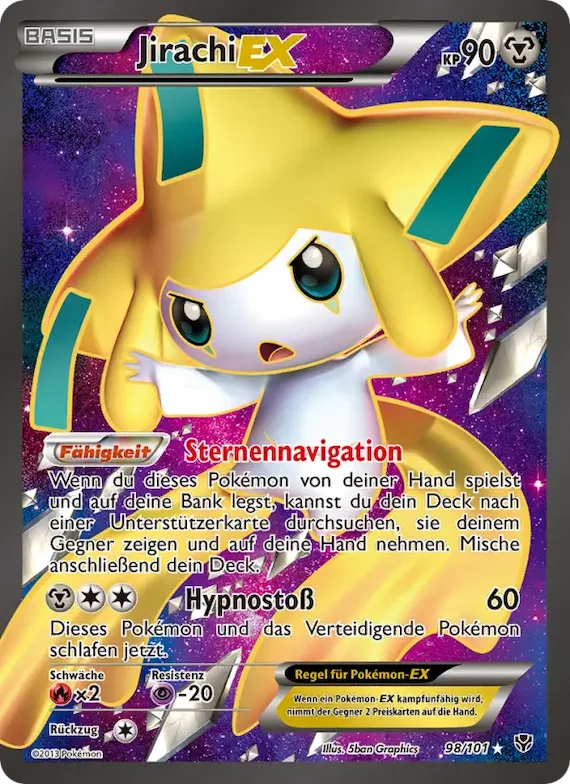 Jirachi-EX 98 – Plasma-Blaster