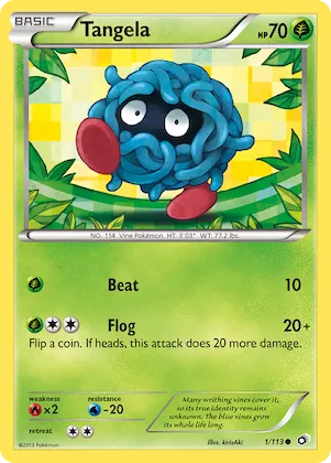 Tangela Nr. 1 – Legendary Treasures