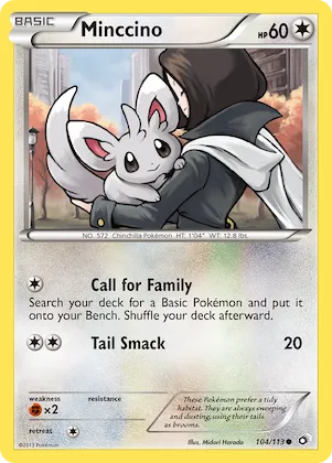 Minccino Nr. 104 – Legendary Treasures