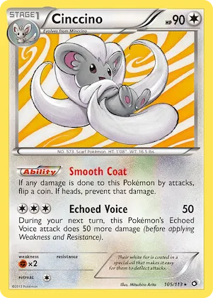 Cinccino Nr. 105 – Legendary Treasures