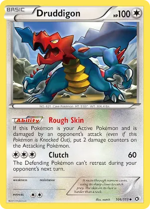 Druddigon #106 – Legendary Treasures